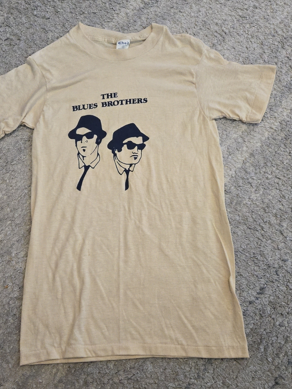Vintage 80s The Blues Brothers "Mission From God" T-Shirt - Ched Tag